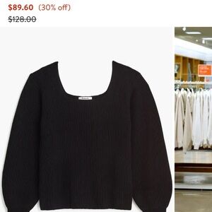Madewell Black Sweater